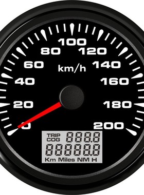 85mm boat car gps speedometer Car Marine Boat GPS Speed Odom