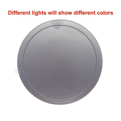 2Pcs Black Air Hockey Table Pusher Puck 63mm 2-1/2