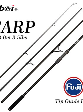 carp fishing rod Portable spinning rod 3.60m 3.5lb 40-160g 4