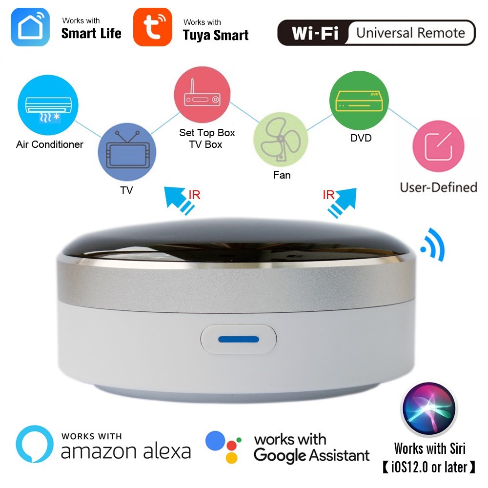 Smart Life niversal Intelligent Remote Controller WiFi+IR Sw