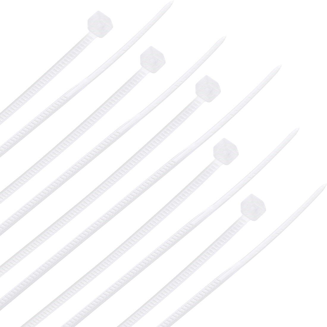 2000pcs Nylon Cable Ties 2.36 Inch Self-Locking Zip Ties 0.0