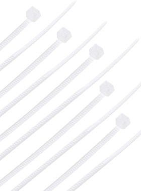 2000pcs Nylon Cable Ties 2.36 Inch Self-Locking Zip Ties 0.0