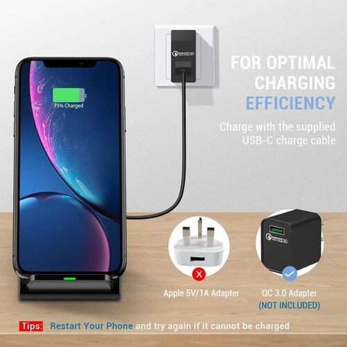 FDGAO 30W/20W/15W Qi Wireless Charger For iPhone 12 11 Pro