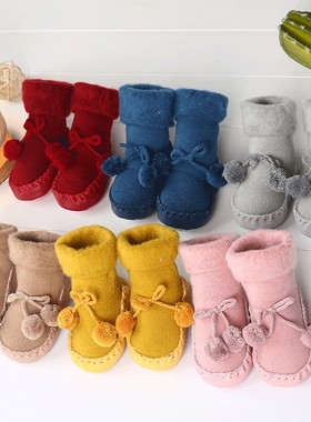 Baby Socks Shoes Newborn Autumn Winter Children Floor Socks