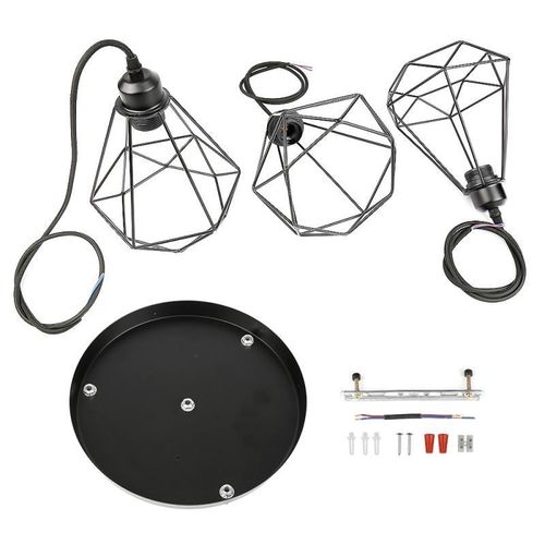 Hanging Chandelier Light Stand Diamond Shapes Suitable  Corr