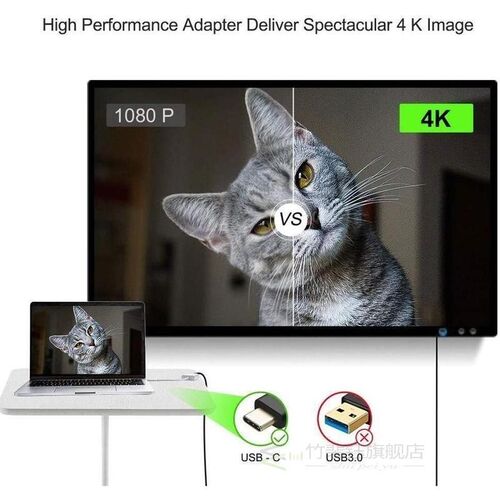 Type C to DP Displayport Adapter Type-C USB3.1 to DP Cable T