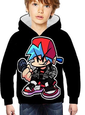 Popular Video Game Friday Night Funk 3D Children's Hoodie Au