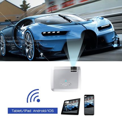 Clearance Sale  mini Projector D40W, Wireless Mirror Screen