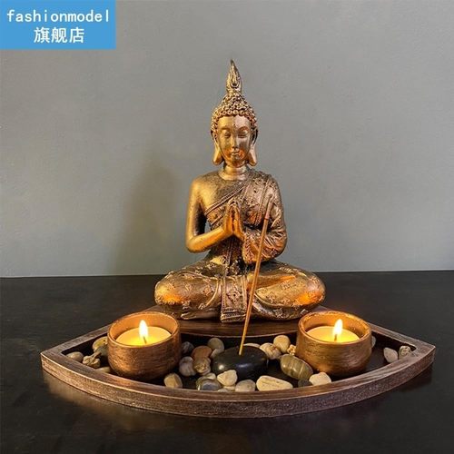 Home Decoration Indoor Buddha Statue Balcony Dining Room Bed