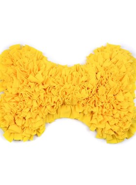 Pet Dog Bone Shape Snuffle Mat Nose Smell Training Blanket S