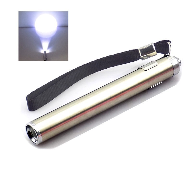 Mini Powerful Flashlight 适用于 Detection Portable White Lig