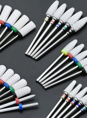 Ceramic Nail Drill Bit No small box Electric Nail Milling Cu