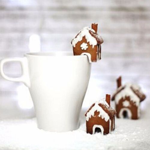 3Pcs Christmas Gingerbread House Biscuit Cutter Set Stainles