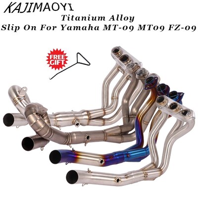 Motorcycle Exhaust Muffler Ese Modified itanium Alloy Front