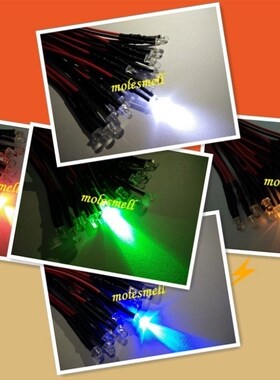 1000pcs 3mm 5v 12v 24v Flashing Red,Yellow,Blue,Green,White
