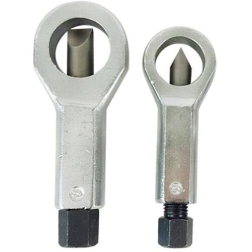 2Pc Sliding Tooth Nut Remover Manual Breaking Metal Nut Brea