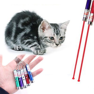 Amazingly   Funny  Laser Stick Creative 2 In1 Red