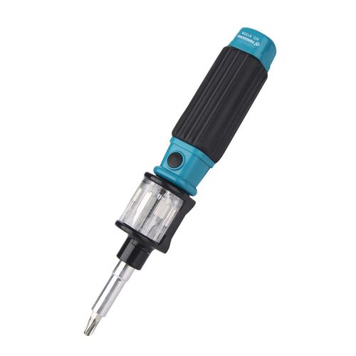 Multi-Purpose Screwdriver Set Revolver 360 Twist 6 in 1 CRV