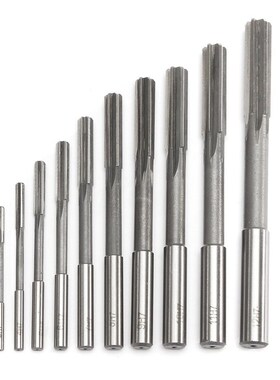 10pcs HSS H7 Straight Shank Milling Reamers Set Precision Ch