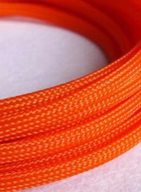 Orange 3-40mm Cable Sleeves Snakeskin Mesh Wire Protecting N
