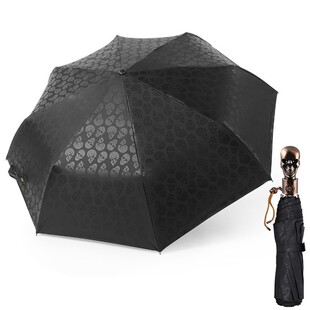 Luxury Skull Men Male Strong Windproof Umbrella Rain Women F