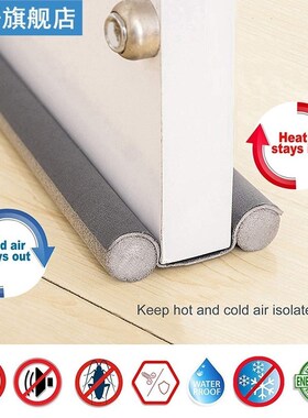 Door Bottoom Seal Strip Flexible Wind Noise Reduction Stoppe