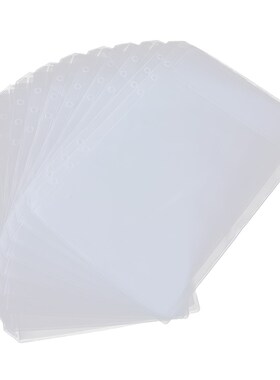 10 Pieces A5 A6 Binder Bags for 6 Ringbinders Loose leaf Wa