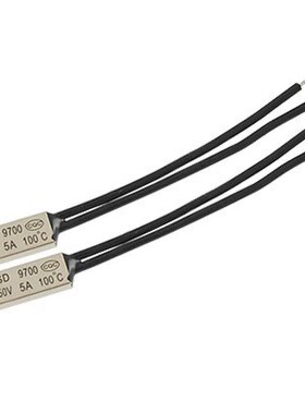 2pcs KSD9700 NC Bimetal Thermostat Temperature Switch 100 De
