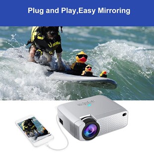 D40W Led Mini Projector Hd 1080P Video Projector Lumen Home