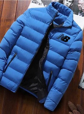 High quality men's hooded winter jacket, casual warm autumn