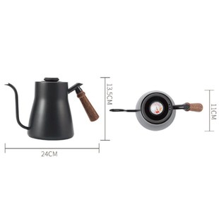 Goose Spout 304 Stainless Steel 850ml Coffee Narrow Long Pot