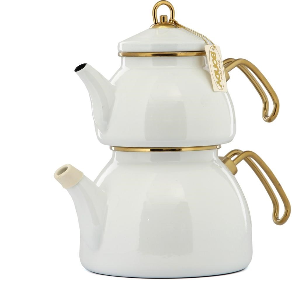 Bondy Pleasure Ala Enamel Teapot turkish tea WATER HEATE