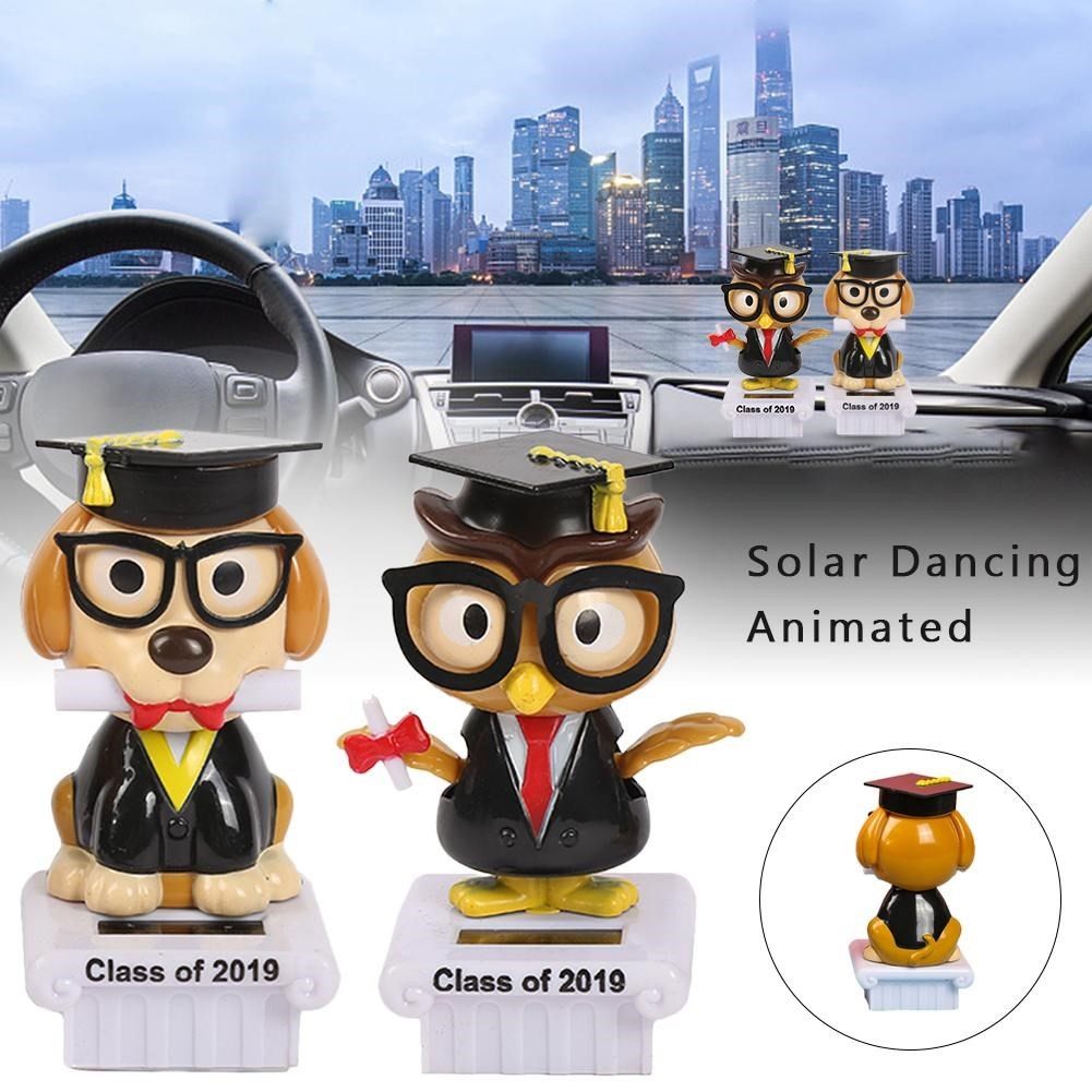 solar powered dancing shaking cute animal dancer car