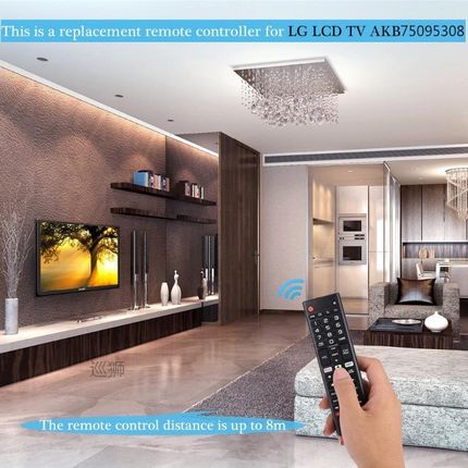 Universal Remote Control AKB75095308 for LG TV 43UJ6309 49UJ