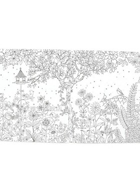 *1PCS New 24 Pages Relieve Stress  Children  Painting Drawin