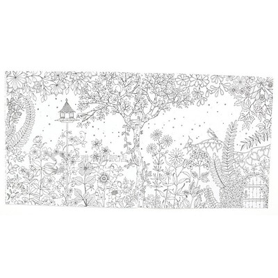 *1PCS New 24 Pages Relieve Stress  Children  Painting Drawin