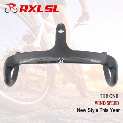 Carbon Integrated Handle Bar With Stem 400/420/440mm Road Bi