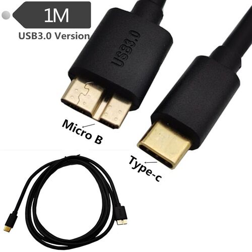 0.5M 1M 1.8M USB 3.1 Type C to USB 3.0 Micro B Cable Male C