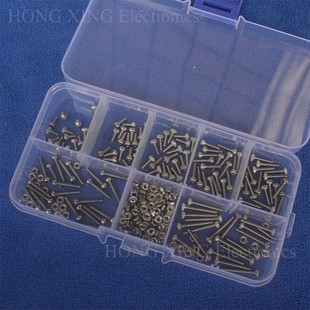 Steel Nut set Bolt 280pcs Head Screw 304Stainless Cap