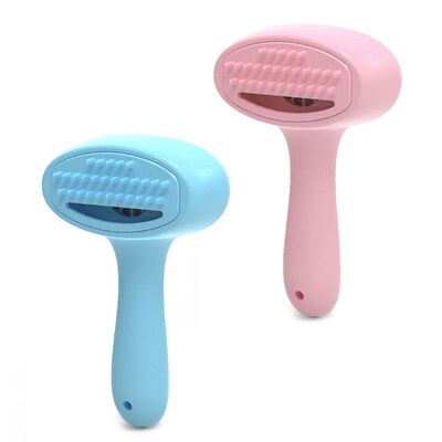 Cat Dog Pet Fur Remover Deshedding Grooming Brush Comb USB C