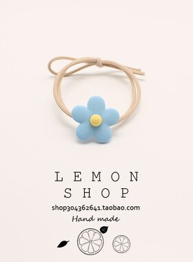 Korean hair ring hair rope head rope leather case elegant st