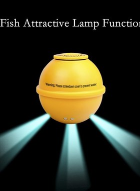 FF1108-1CWLA 2-in-1 Fish Finder With LCD Wireless Sonar Tran