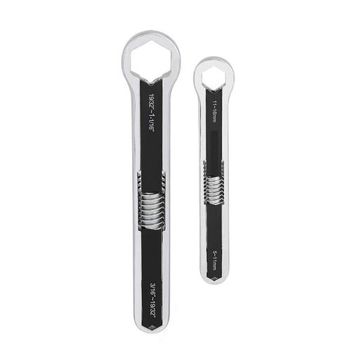 2 Piece Universal Wrench Set SAE  Metric, 8-Inch10-Inch Do