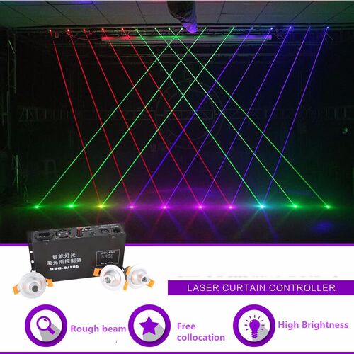 Mini Free Collocation Red Green Blue Beam Projector Laser Cu