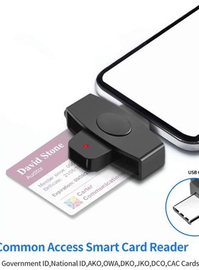 Rocketek SB type c smart Card Reader memory ID Bank EMV elec