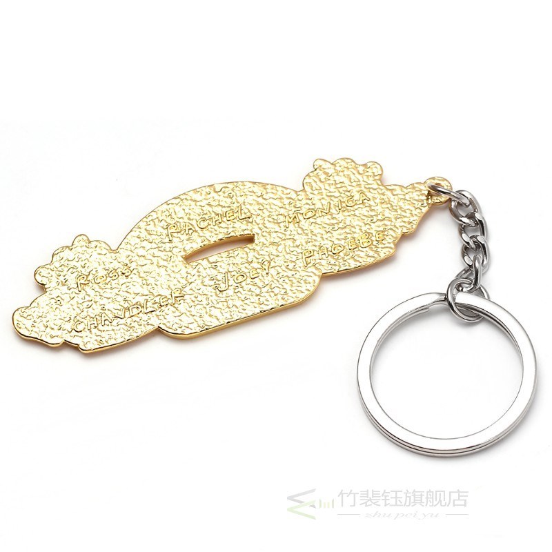 Friends TV Show Jewelry Key Chain Central Perk Coffee Time P