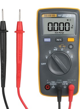 FLUKE 107 Digital Multimeter Mini Palm-sized Multimeter Hand