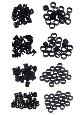 20Set 3mm/5mm Plastic LED Holders Clips-Bezels Mounts Cases