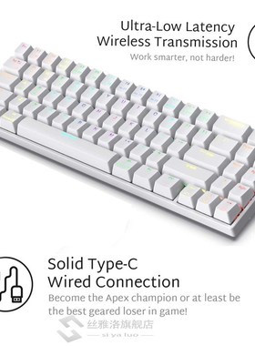 Royal Kludge RK71 Mini Mechanical Keyboard 71 Key Bluetooth
