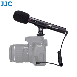 JJC Camera Studio Camcorder Microfone Standard Hot Shoe DSL